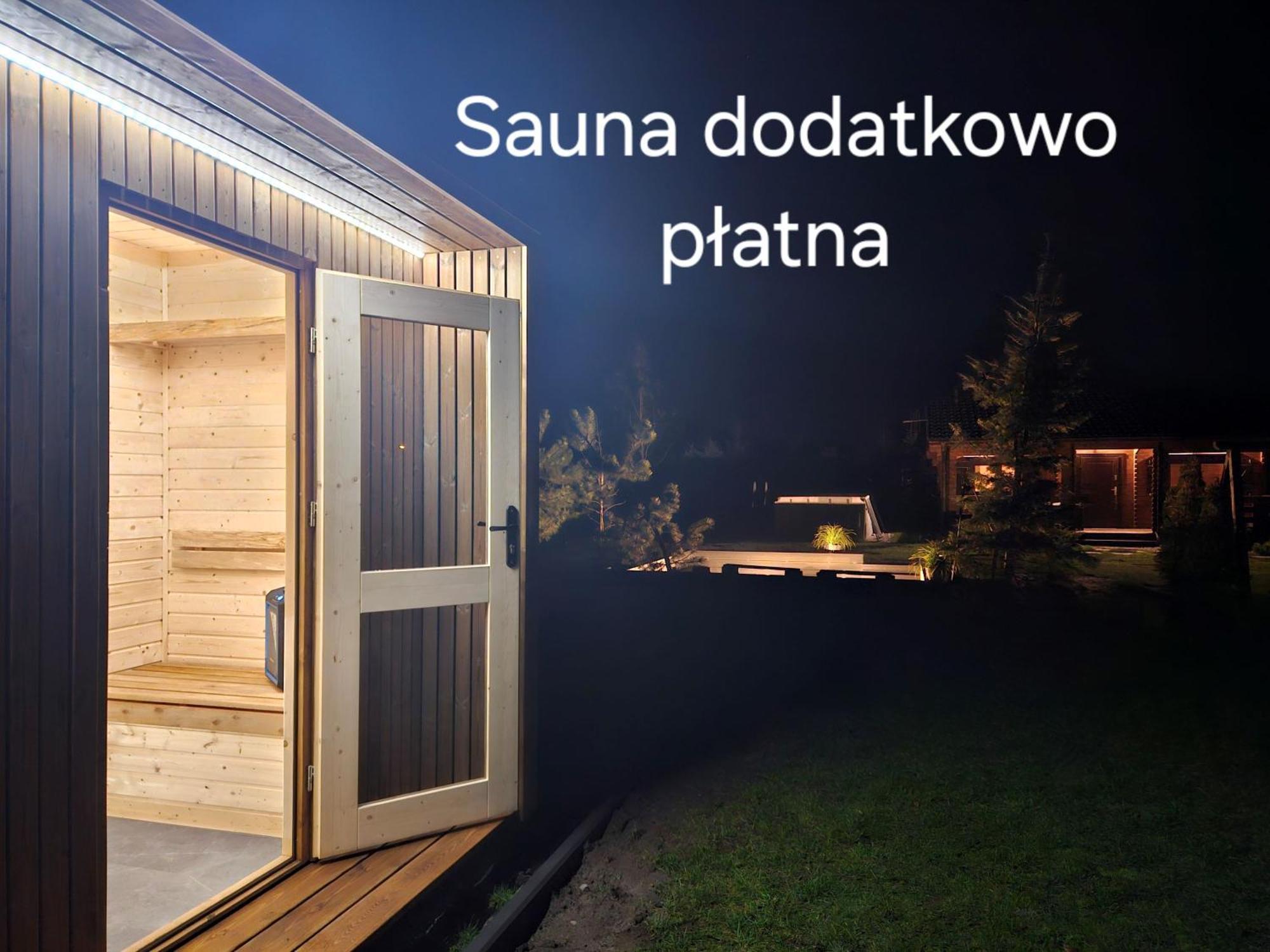 Złotów Domek Caloroczny Magjan Z Sauna מראה חיצוני תמונה